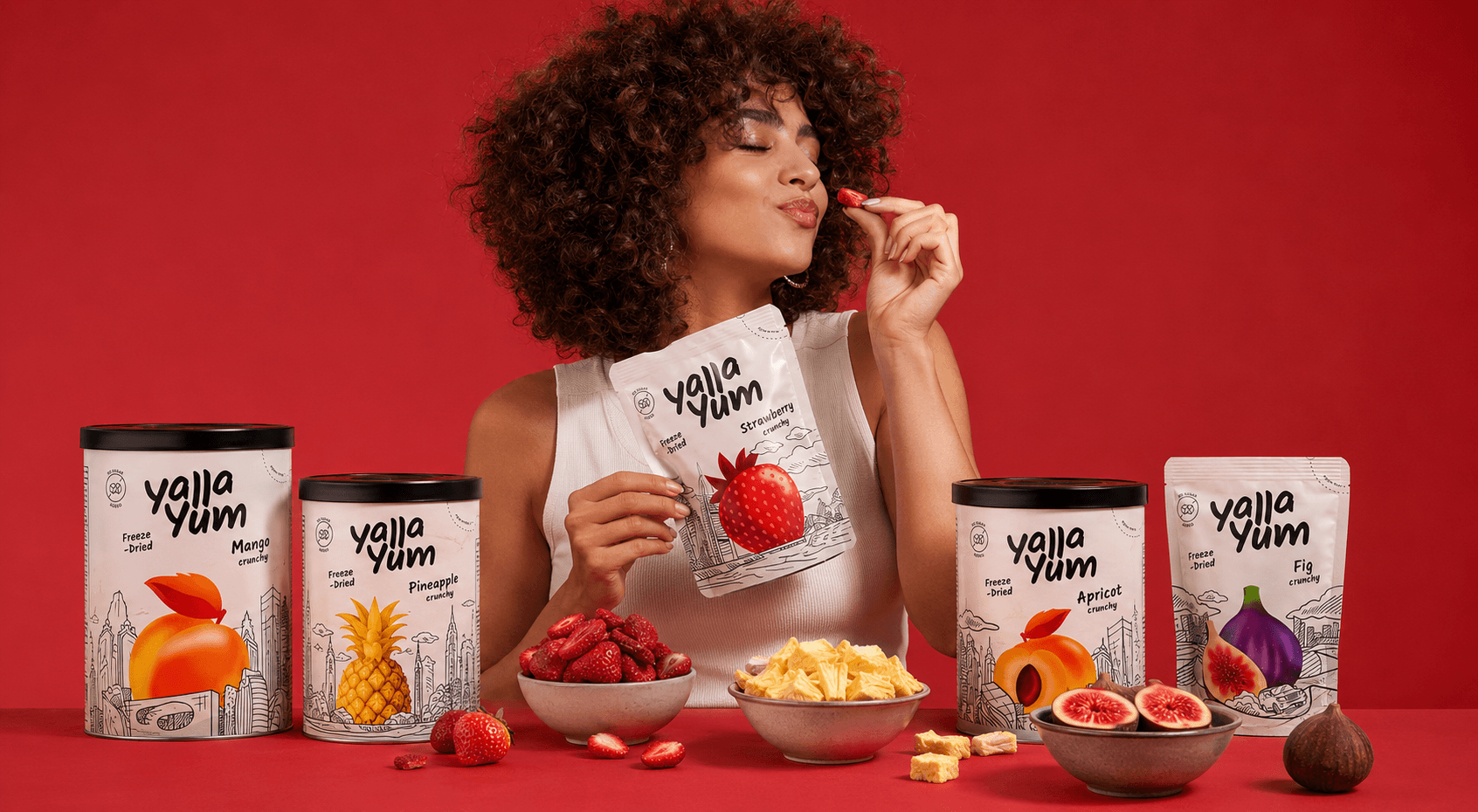 YallaYum business partnership proposal and product range