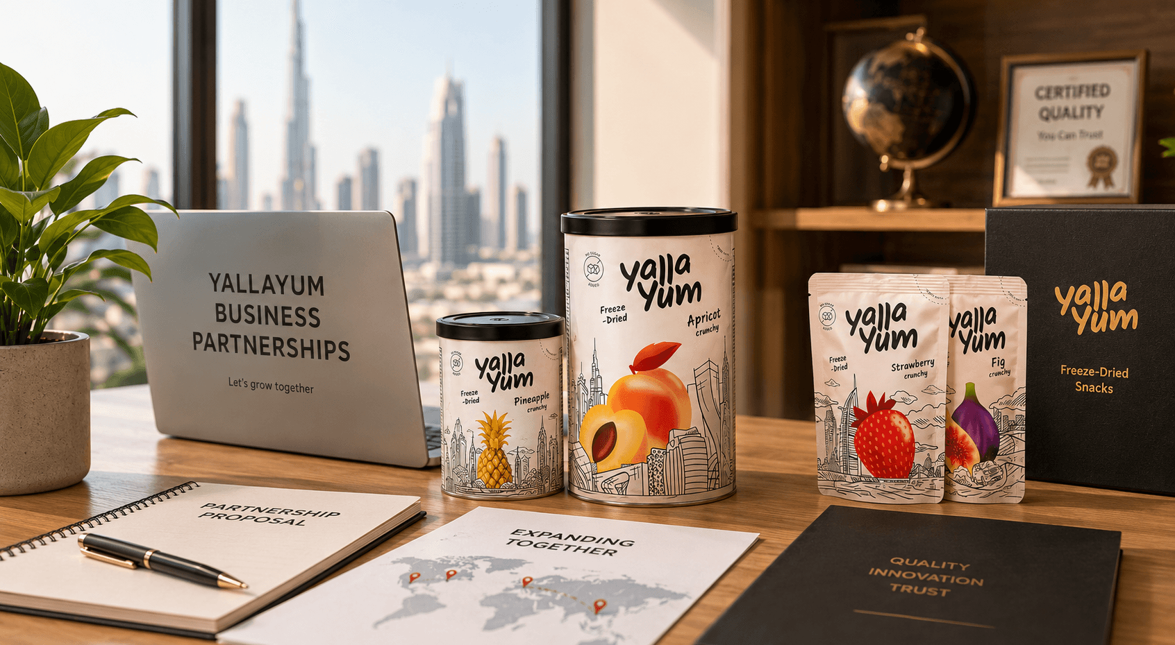 YallaYum foodservice gifting and export applications