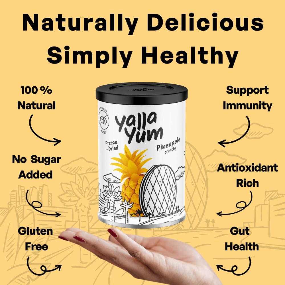 Freeze-Dried Pineapple