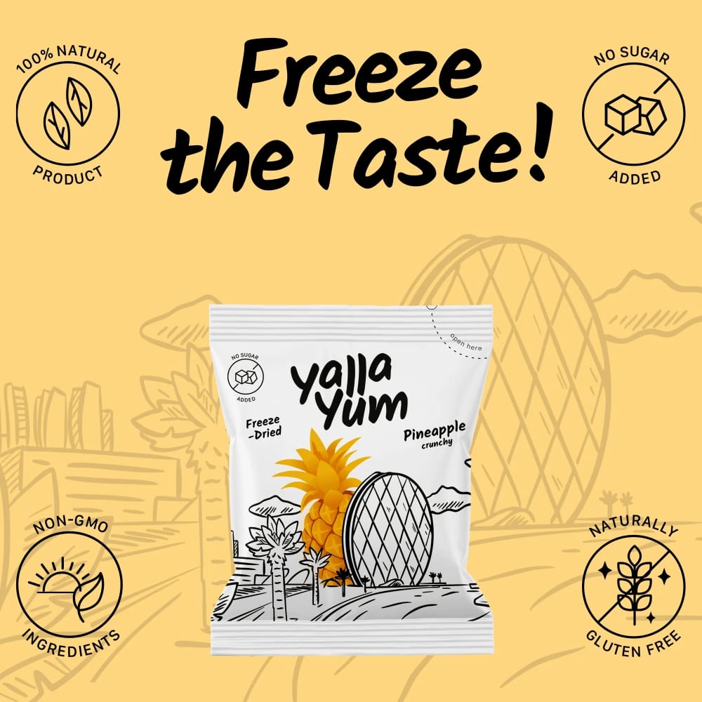 Freeze-Dried Pineapple
