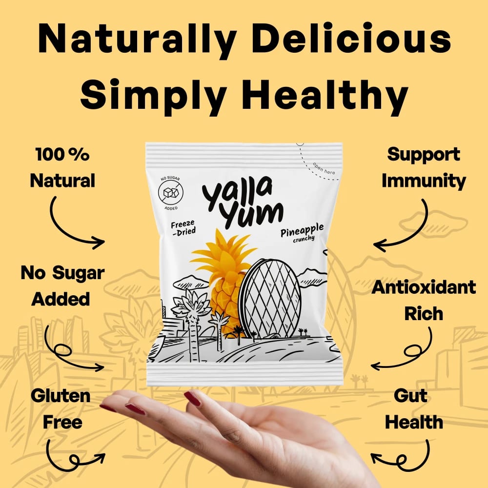 Freeze-Dried Pineapple