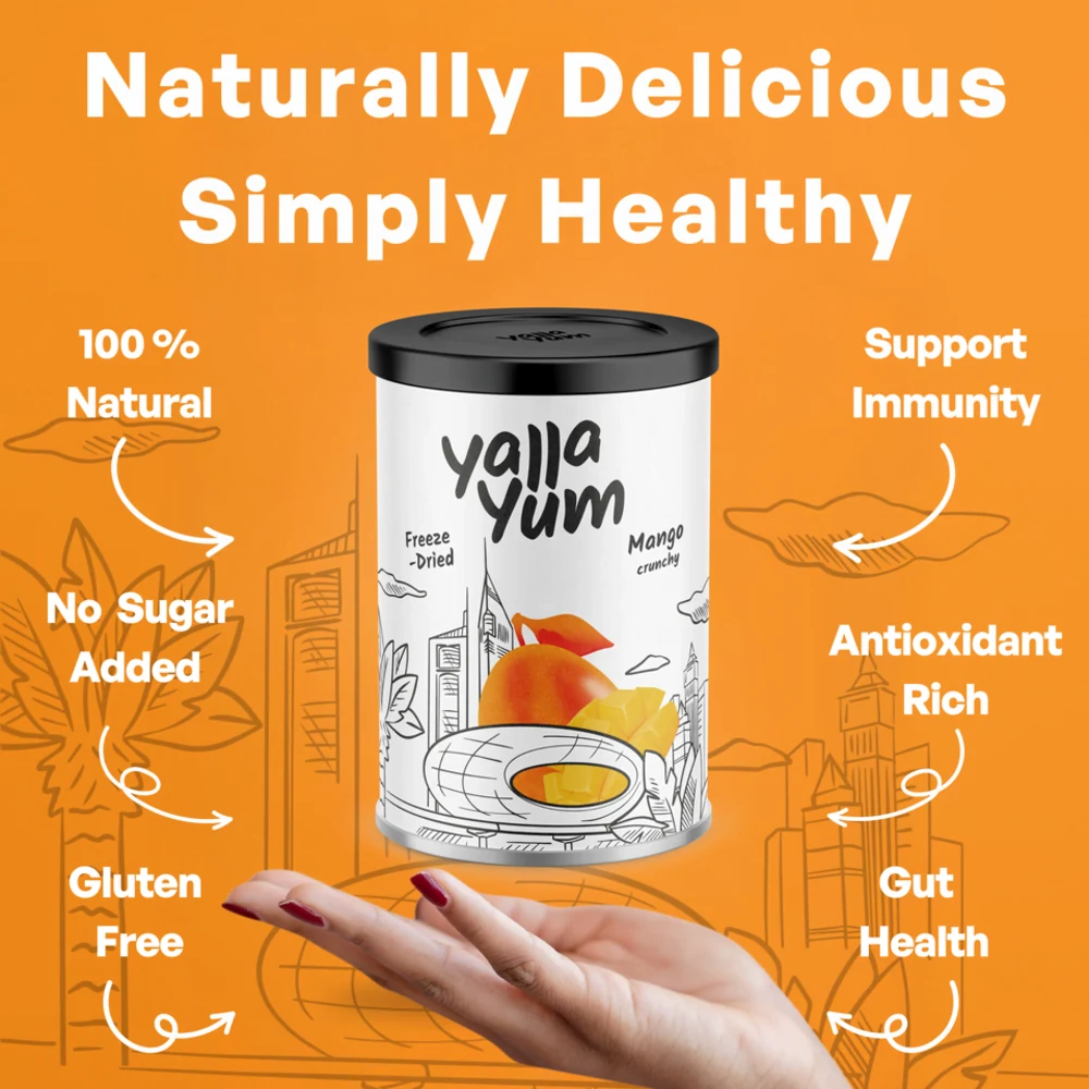 Freeze-Dried Crunchy Fruit Trio Can Set