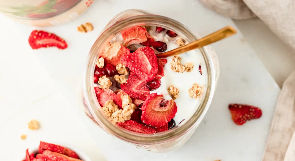 Strawberry Overnight Oats