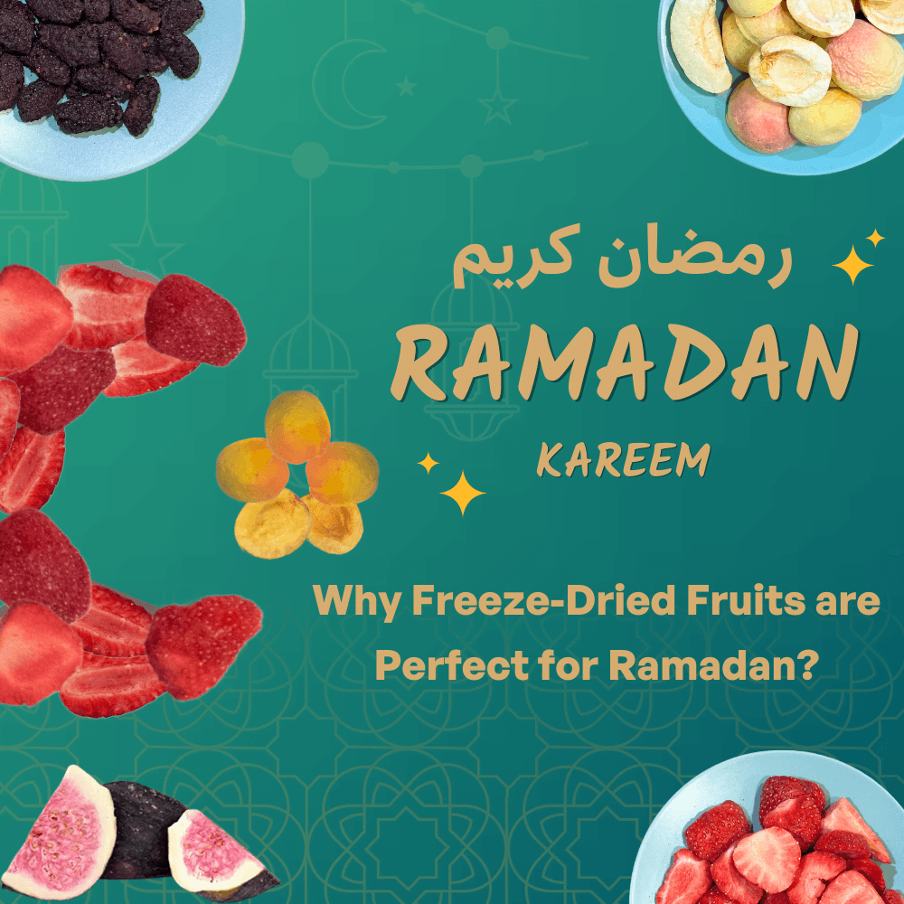 ليش الفواكه المُجففة بالتجميد مثالية لرمضان؟