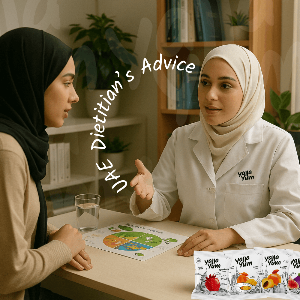 فواكه مجففة بالتجميد لخسارة الوزن: نصائح أخصائي تغذية في الإمارات
