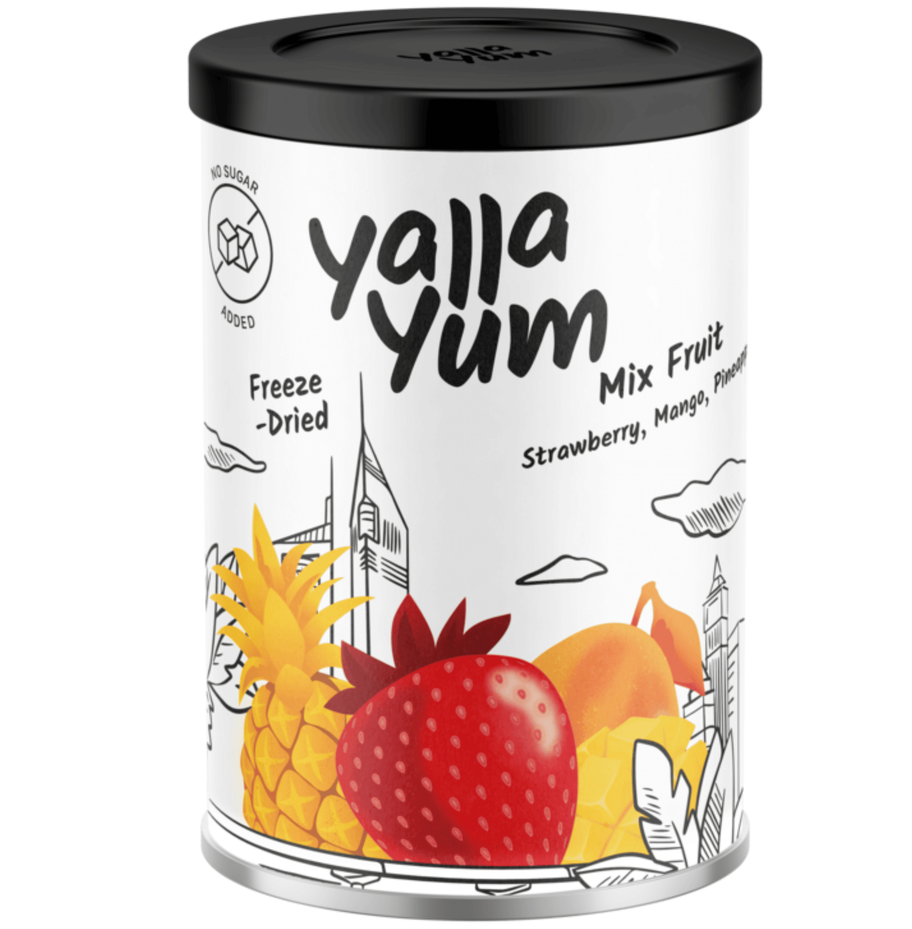 Freeze-Dried Mix Fruit