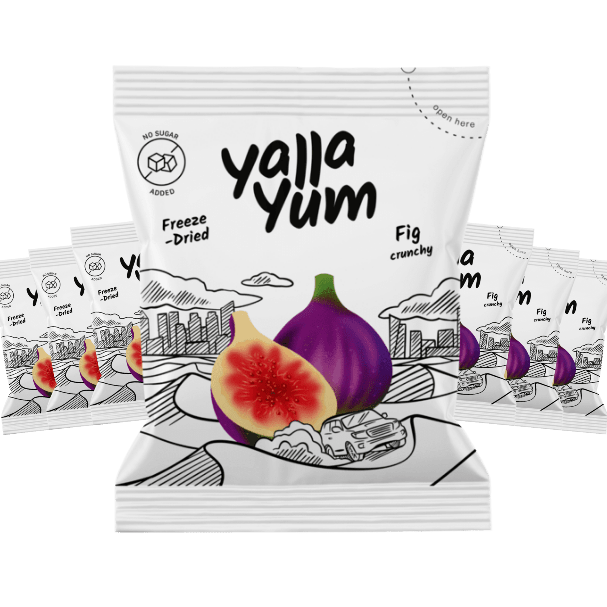 Freeze-Dried Fig - 7 Packs