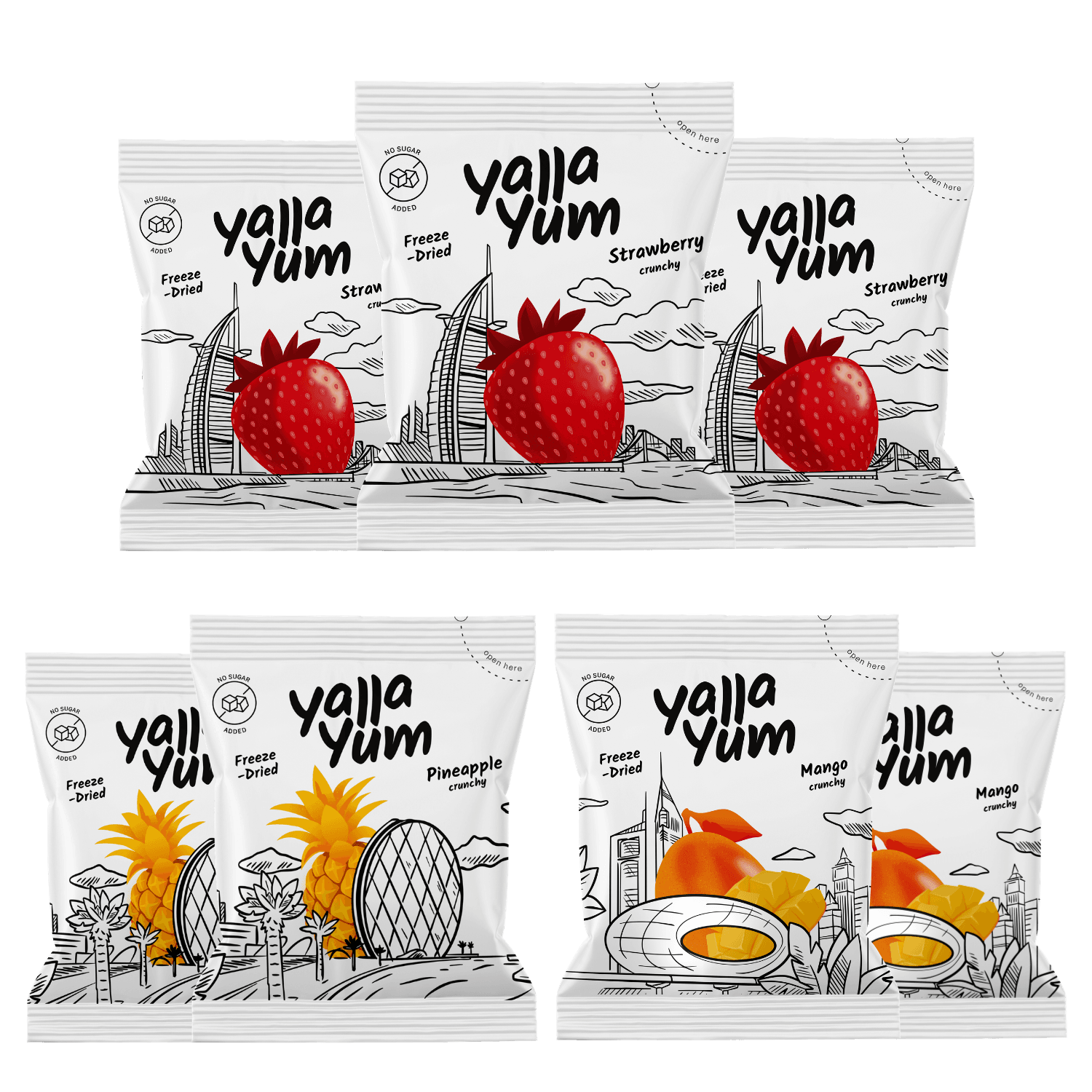 Freeze-Dried Sunshine Fruit Crunch Bundle